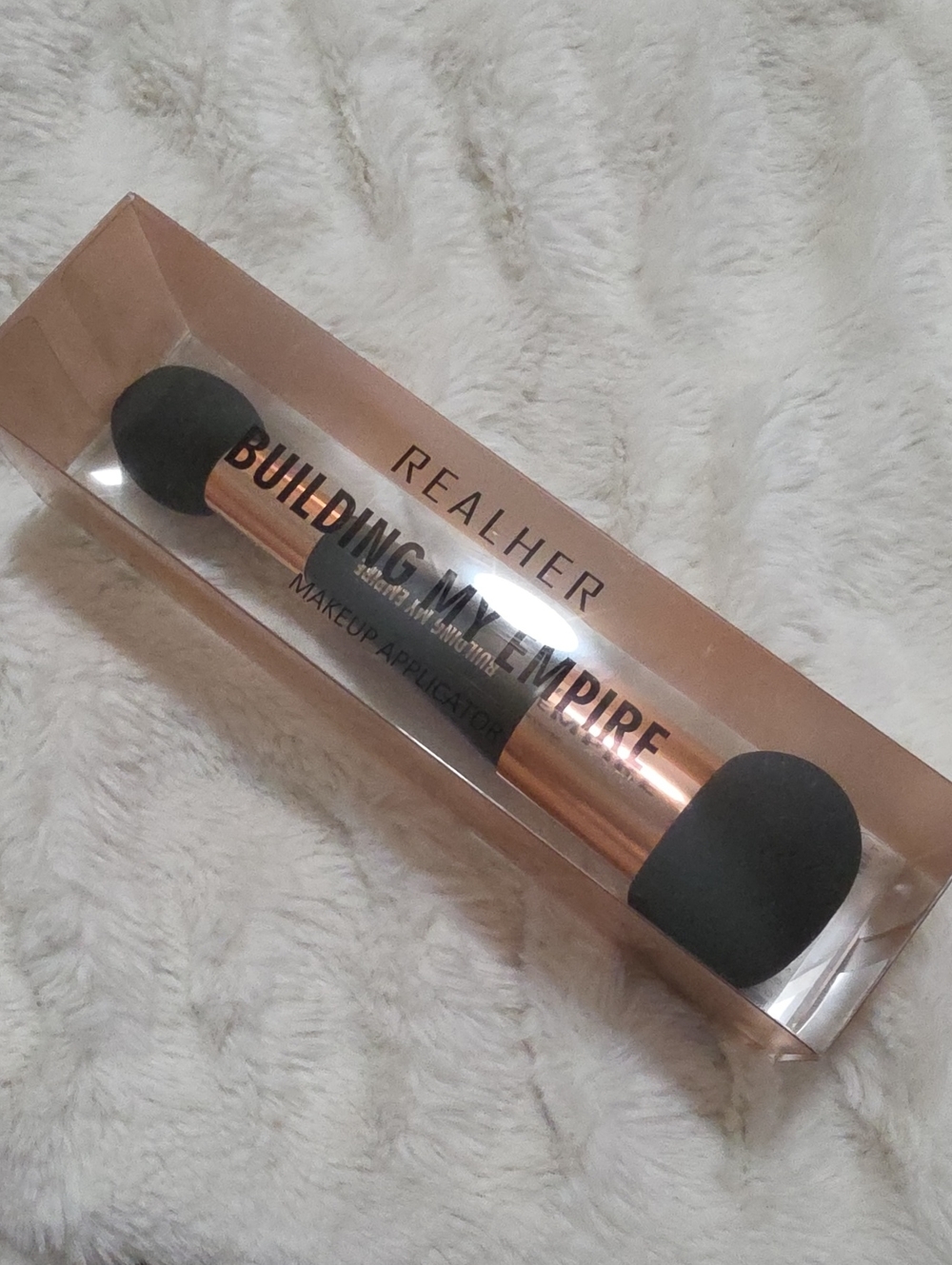 RealHer Double-Ended Brush Double-Ended Makeup Brush NWT